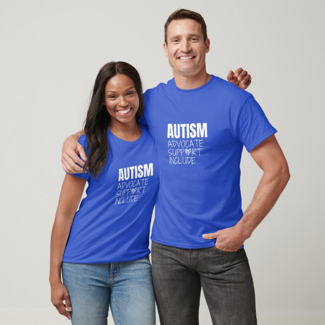 autismmedvetenhet. advocate.support.include T-Shir T Shirt (Unisex)