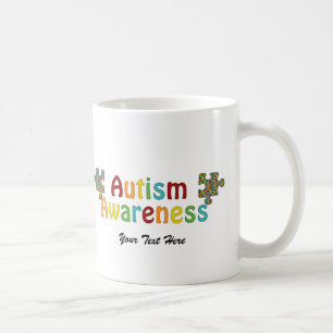 Autismmedvetenhet (anpassadet) kaffemugg