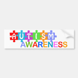 Autismmedvetenhet Bildekal