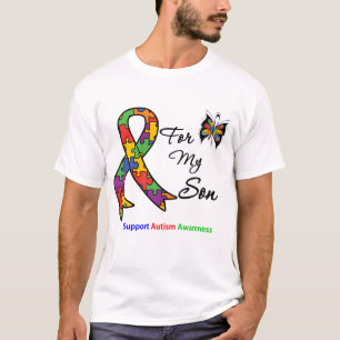 Autismmedvetenhet för min Son T-shirt