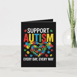 Autismmedvetenhet Helgkort