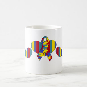 Autismmedvetenhet Kaffemugg