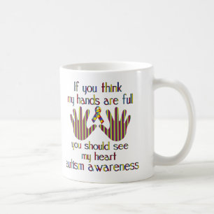 autismmedvetenhet kaffemugg