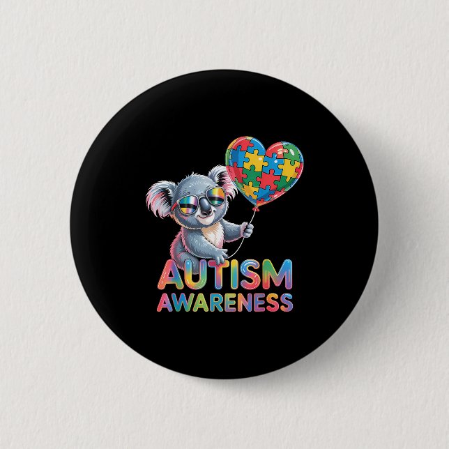 autismmedvetenhet knapp (Framsida)