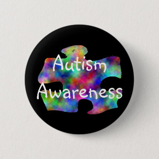 Autismmedvetenhet Knapp
