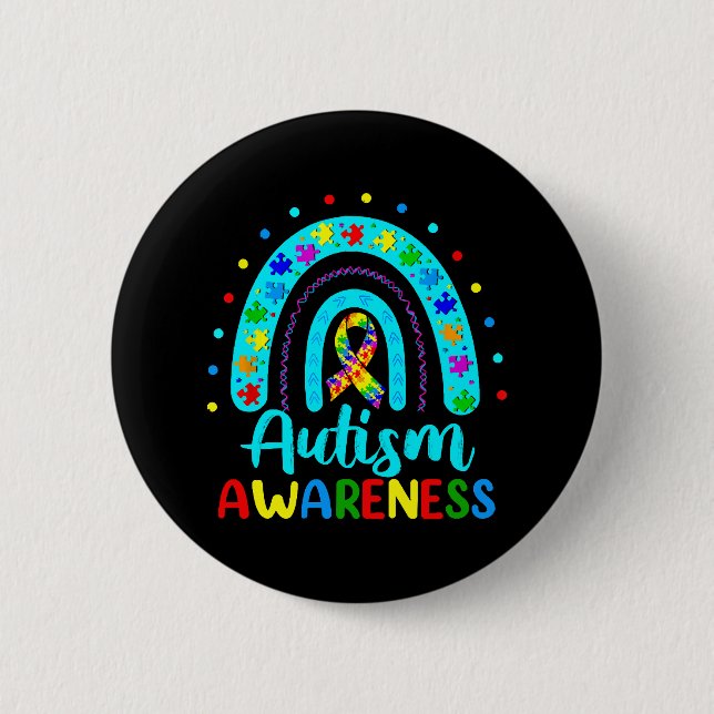 Autismmedvetenhet Knapp (Framsida)