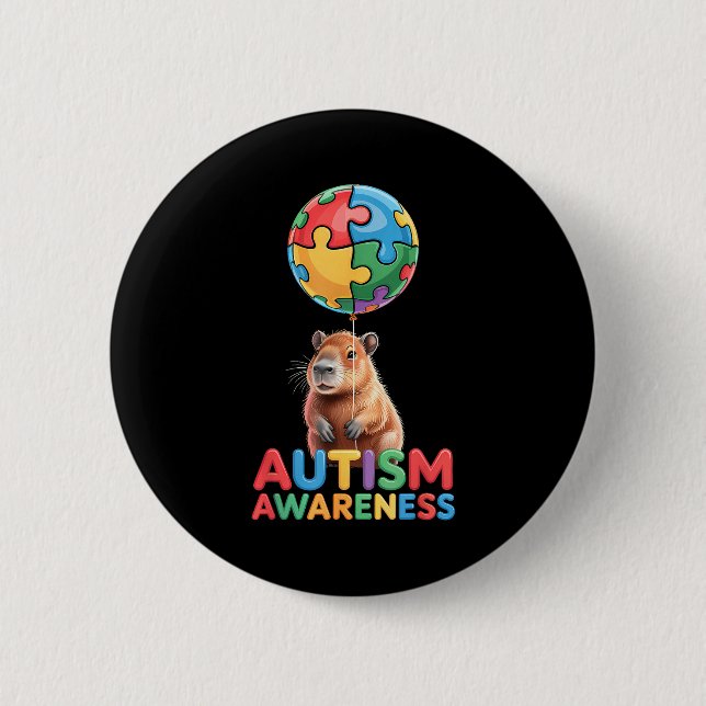 Autismmedvetenhet  knapp (Framsida)