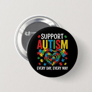 Autismmedvetenhet Knapp
