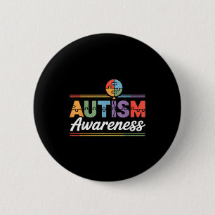 Autismmedvetenhet knapp