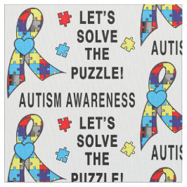 Autismmedvetenhet: Låt oss lösa pussel! Tyg