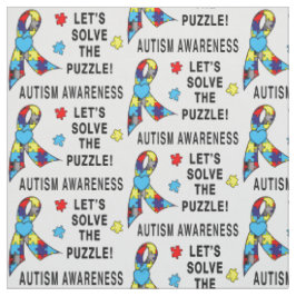 Autismmedvetenhet: Låt oss lösa pussel! Tyg