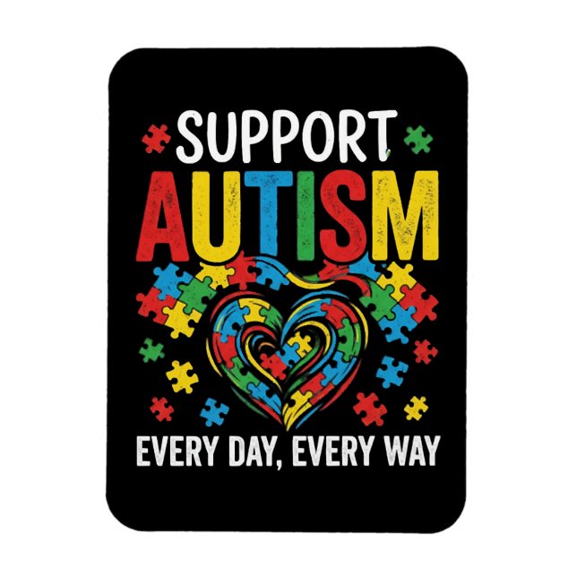 Autismmedvetenhet Magnet (Vertikal)