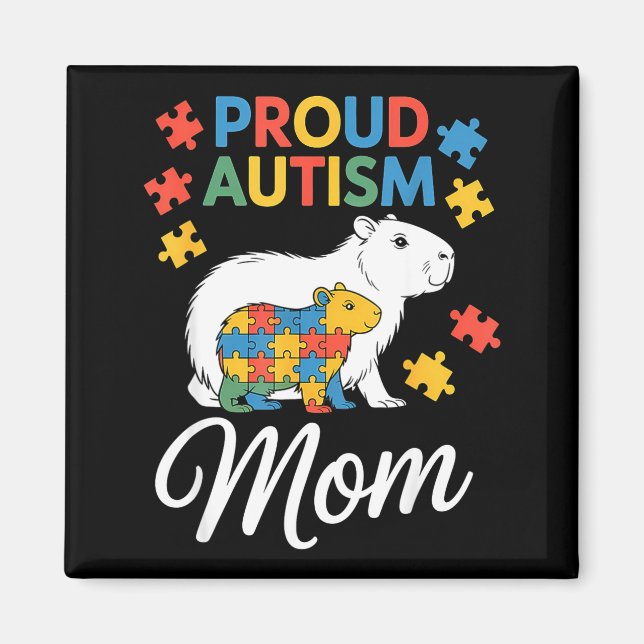 Autismmedvetenhet  magnet (Framsidan)
