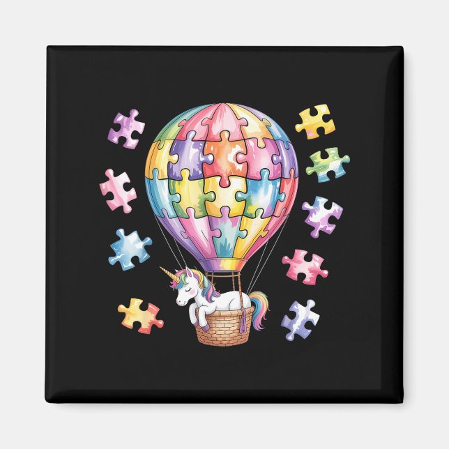 autismmedvetenhet magnet (Framsidan)