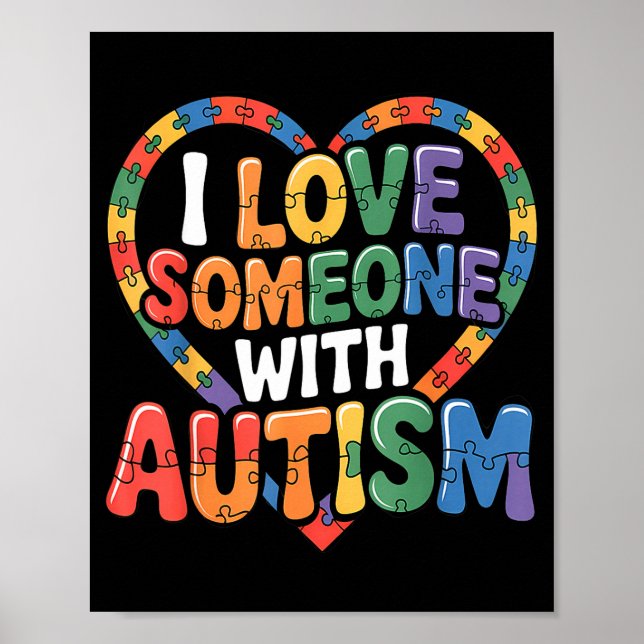 autismmedvetenhet poster (Framsidan)