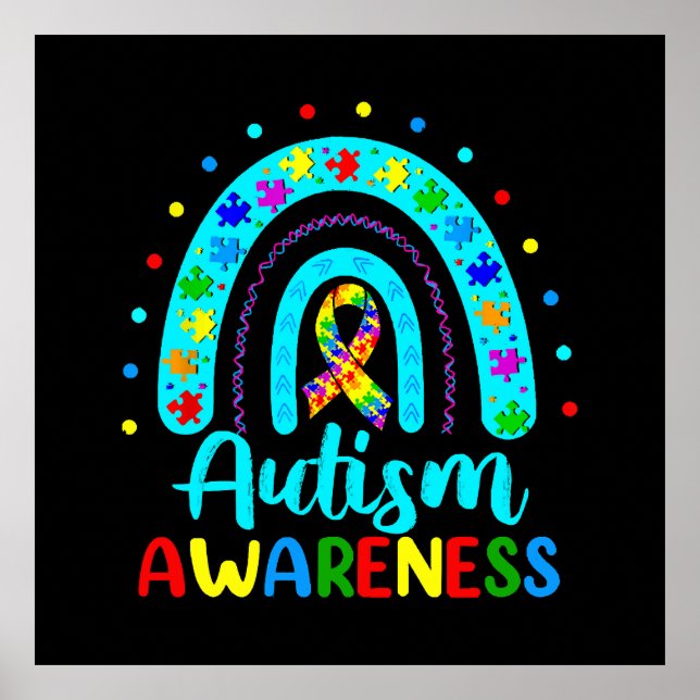 Autismmedvetenhet Poster (Framsidan)