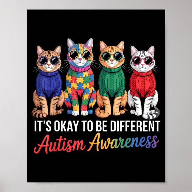 Autismmedvetenhet  poster (Framsidan)