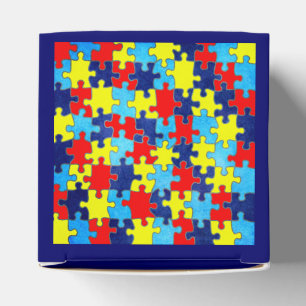 AutismMedvetenhet-Pussel av Shirley Taylor Presentaskar