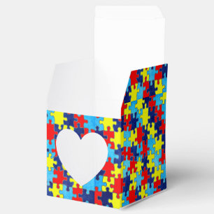 AutismMedvetenhet-Pussel av Shirley Taylor Presentaskar