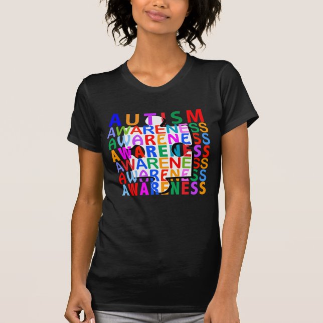 Autismmedvetenhet T-shirt (Framsida)