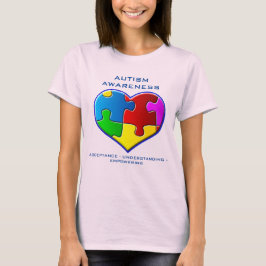 Autismmedvetenhet T-shirt