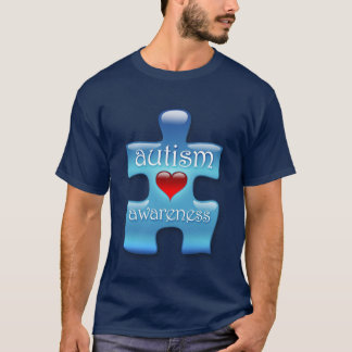 Autismmedvetenhet Tee Shirt