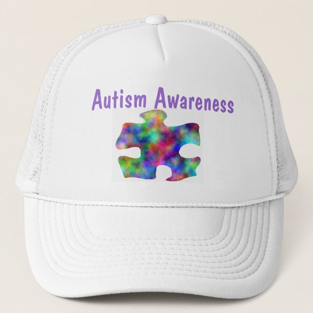 Autismmedvetenhet Truckerkeps (Framsida)
