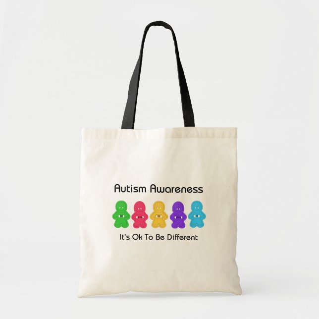 Autismmedvetenhet Tygkasse (Framsidan)