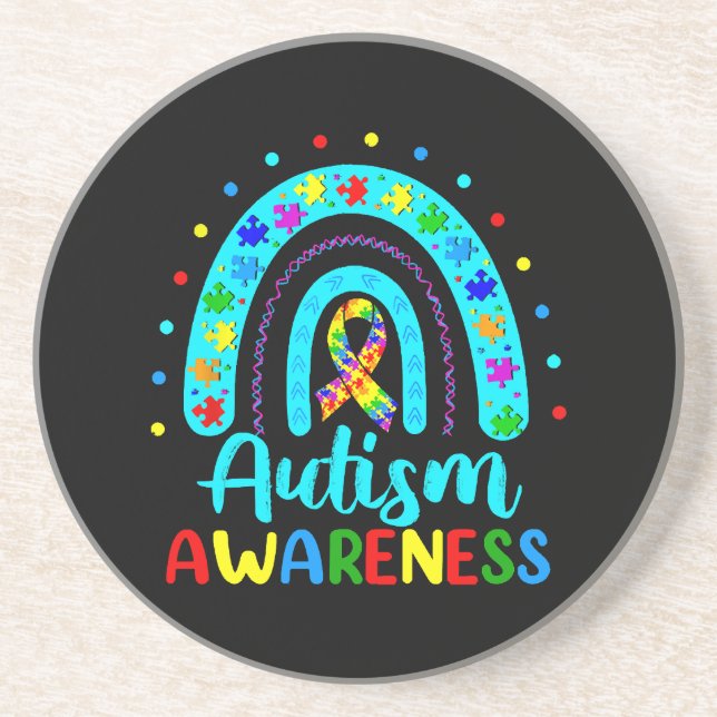 Autismmedvetenhet Underlägg (Framsidan)