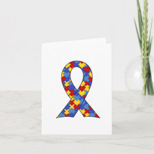 Autismmedvetenhetband Kort