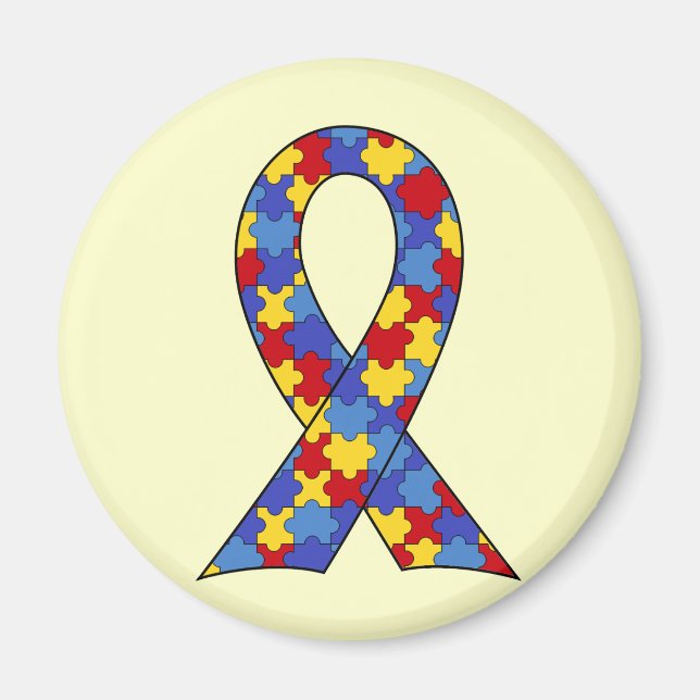 Autismmedvetenhetband Magnet (Framsidan)