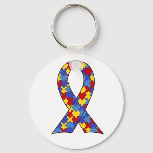 Autismmedvetenhetband Nyckelring