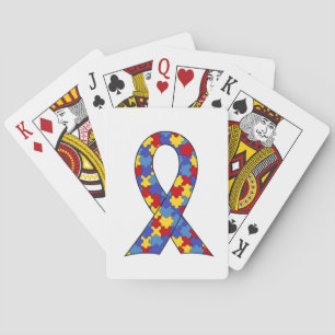 Autismmedvetenhetband Spel Kort