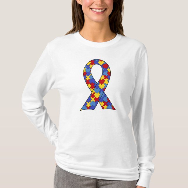 Autismmedvetenhetband Tröja (Framsida)