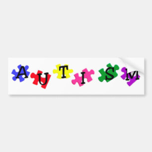 Autismmedvetenhetbildekal Bildekal