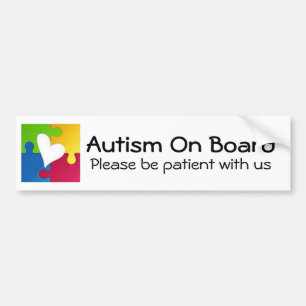 Autismmedvetenhetbildekal Bildekal