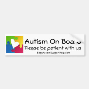Autismmedvetenhetbildekal Bildekal