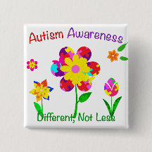 Autismmedvetenhetblommor