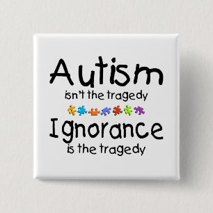 Autismmedvetenheten är inte tragedin knapp