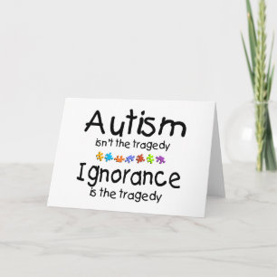 Autismmedvetenheten är inte tragedin kort
