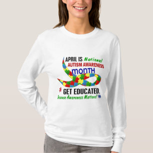 AUTISMMEDVETENHETMÅNAD APRIL T-SHIRT