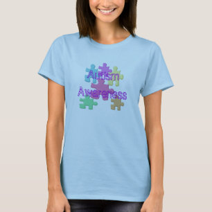 Autismmedvetenhetpastell Tee Shirt