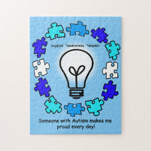 Autismmedvetenhetpussel Pussel