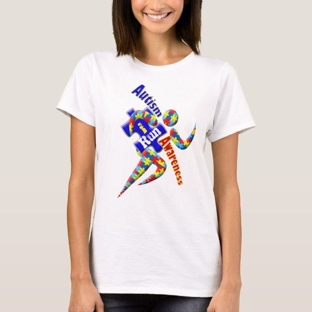 AutismmedvetenhetT-tröja T-shirt (Framsida)