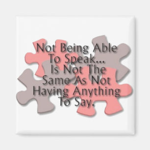 "Autismpussel" magnet