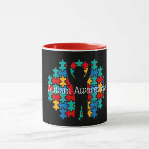 Autismpussel mugg