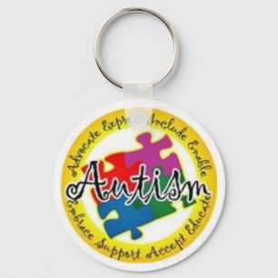 autismpussel nyckelring
