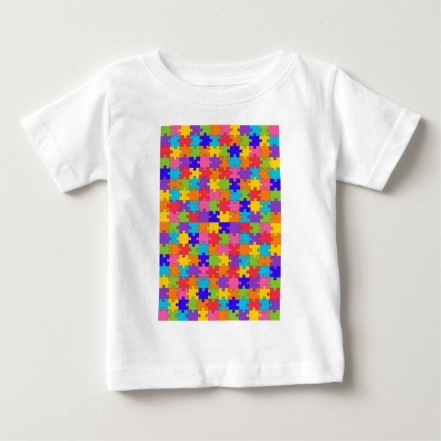 autismpussel tee (Framsida)