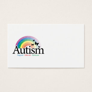 Autismregnbåge Visitkort