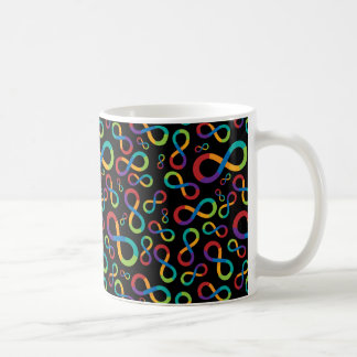 Autismregnbågeoändlighet Neurodiversity Kaffemugg